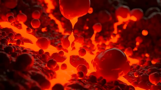 A dynamic microscopic visualization representing the cutting-edge of AI Drug Discovery in accelerating pharmaceutical innovation.