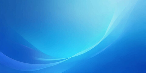 Smooth flowing blue abstract wave background featuring a gradient curve pattern with light motion lines and a swirling energy design for a modern artistic wallpaper backdrop vector illustration