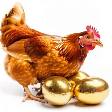 A goose that laid the golden eggs. A classic story that teaches us about greed and the importance of appreciating what we have.