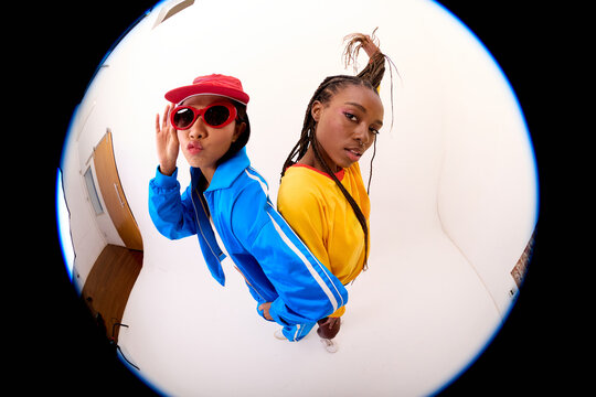 Back-to-Back Style in Bold Streetwear