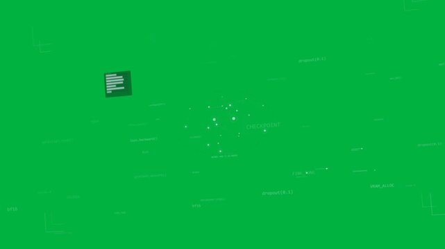 Code starting transparent HUD, graph forming, nodes linking, CHECKPOINT appearing for training