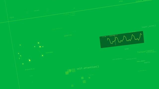 Initial skew starting neon UI rotating, aligning, revealing self