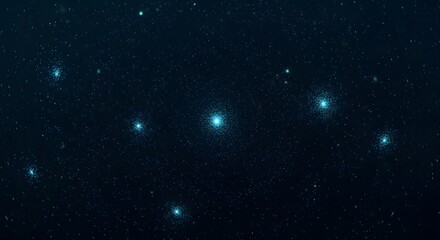 Obraz premium A blurry night sky with stars and celestial objects