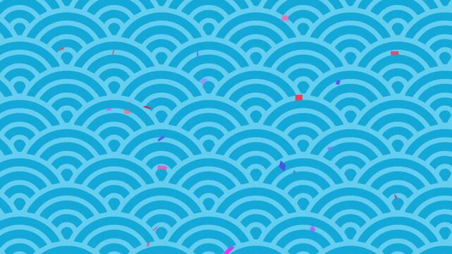 模様, 和風, 和柄, シームレス, 壁紙, 質感, フローラル, デザイン, ベクター, 文科系, 花,