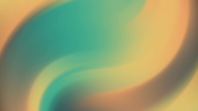 Sunny Beach footage animation with colorful flowing waves and soft lighting effects