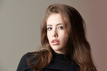 Naklejka premium Elegant Hair Glow