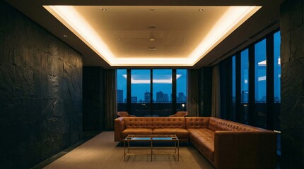 interior of a hotel room