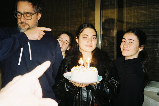Young woman&rsquo;s 21st birthday
