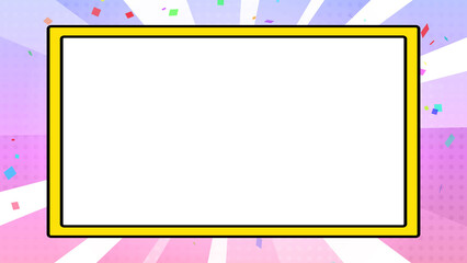 集中線, 効果線, 漫画, 紙吹雪, 入学, 新年, 正月, クリスマス, ハロウィン, 