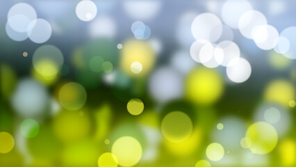 Obraz premium 4K colorful abstract bokeh background with soft glowing light effects and blurred texture. Elegant background with copy space, ideal for branding, advertising, presentations, websites etc