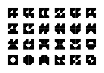 patterns with concave corner