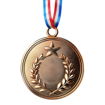 Medal success icon on white background, simple vector symbol, isolated symbol for app interface web design presentation infographic branding marketing print clipart design element high detail