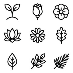Nature and Plant Icons