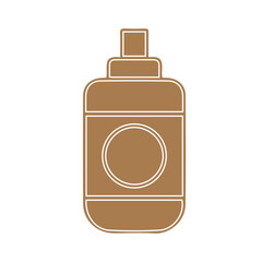 Dispenser Bottle Outline Icon