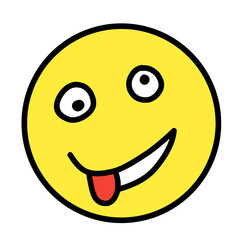 various facial emoji expressions on a white background