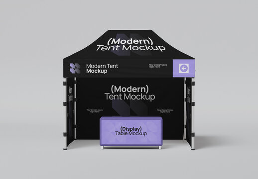 Modern Tent Mockup