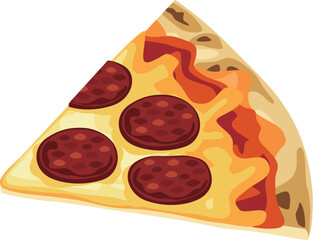 カットピザ　サラミ