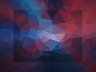 dark red abstract polygonal texture, triangles with abstract triangles, polygonal design. new template for your brand book.