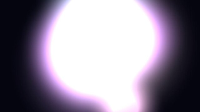Glowing Light Bulb Footage on Dark Background, Abstract Concept, Close-up View