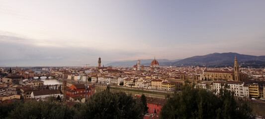 Naklejka premium The Historic Centre of Florence