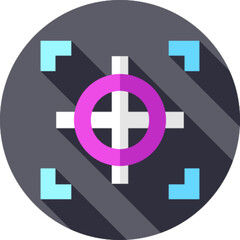 Target Crosshair Aim Focus Icon