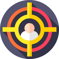 Target Shooting Sports Archery Icon