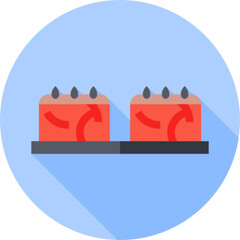 Tataki Japanese Food Dish Icon