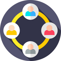 Teamwork Business Corporate Team Icon