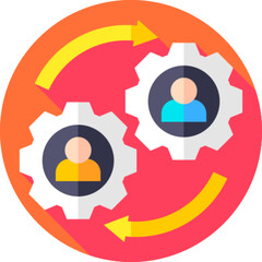 Teamwork Collaboration Partnership Icon