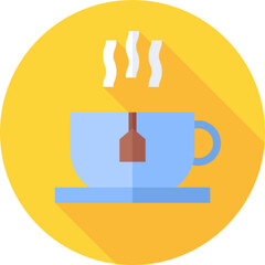 Tea Cup Hot Beverage Drink Icon