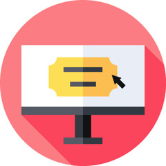 Event Ticket Festival Admission Pass Icon