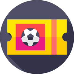 Concert Ticket Music Event Admission Icon