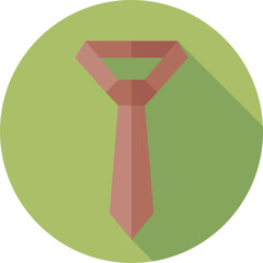 Neck Tie Formal Business Accessory Icon