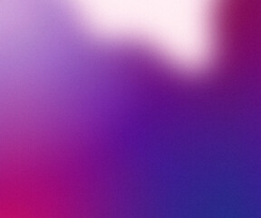 Abstract Purple and Violet Grainy Gradient Background with Soft Textured Light