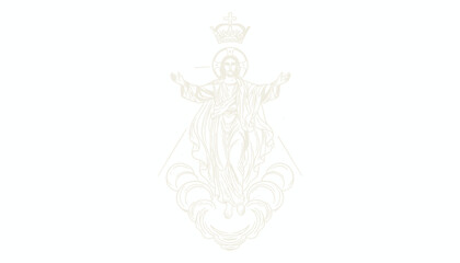 Jesus Christ Religious Iconography, Crowned, Divine Light, Sacred Art, Christian Symbolism