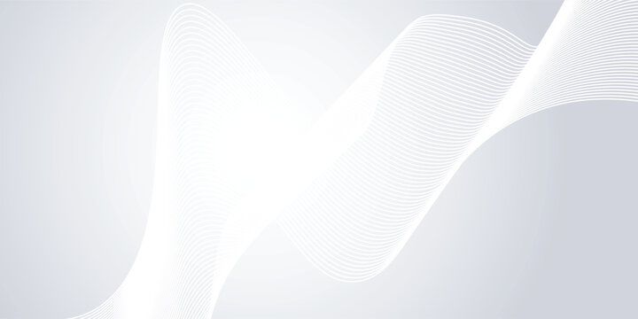 Premium background design with white line pattern texture in luxurious pastel colors. Abstract horizontal vector template.