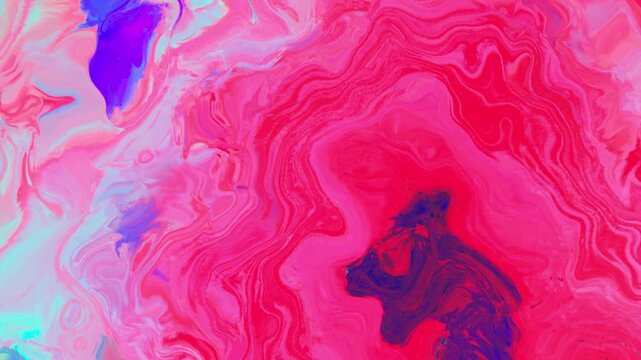 Abstract Ink Paint Diffusion Shapes Of Spread 13