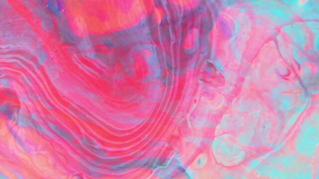 Abstract Ink Paint Diffusion Shapes Of Spread 16