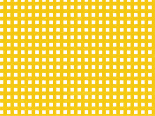 手描き背景　チェック　黄色　