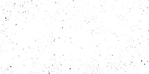 Clean white background featuring randomly scattered black dust specks grainy grunge texture minimal monochrome abstract backdrop.