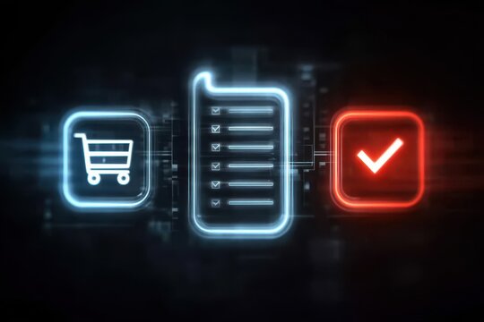 A procurement strategy needs sourcing for a purchase order, linking an invoice and transaction to a final authorized payment.