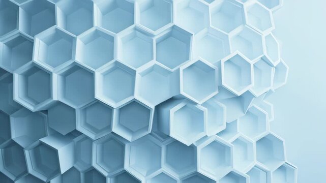 Hexagon hex hexagonal abstract background light geometric corporate technology wallpaper copy space honeycomb mosaic animation motion effect overlay digital glowing celebration video design decoration