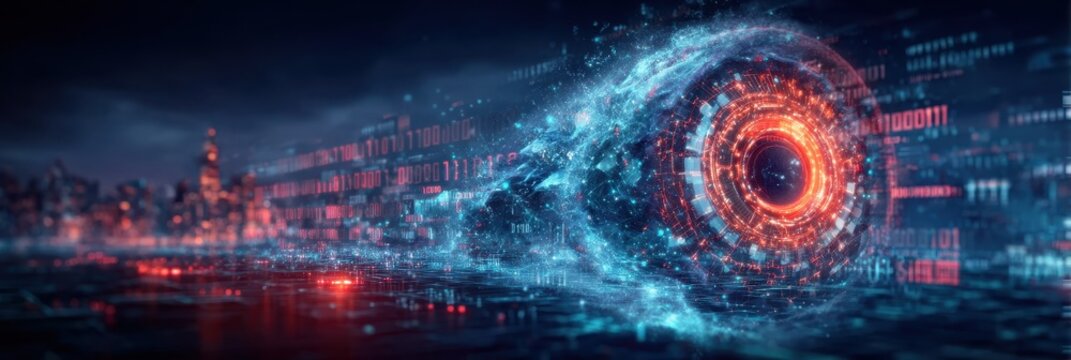 Inside the orbital station built to secure humanity, security protocols trigger protection fields and a luminous shield of safety that anticipates risk before any warning appears