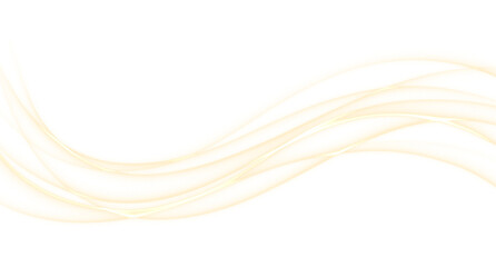 Obraz premium Horizontal Golden Shimmer Wave for Wedding and Invitation Design Asset
