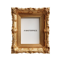 antique gold picture frame