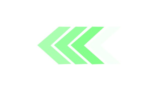 4K Animation of arrows sign background with optional luma matte. Alpha Luma Matte included.