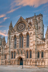 Fototapeta premium York Cathedral (York Minster) is a Gothic-style cathedral, located in the city of York in the north of England.