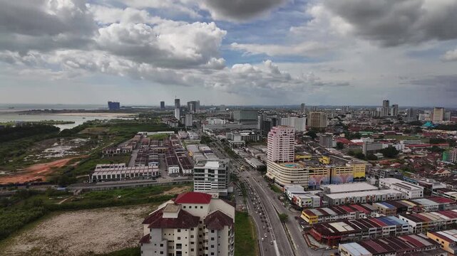 Malacca Melaka time lapse historic city in Malaysia UNESCO World Heritage site