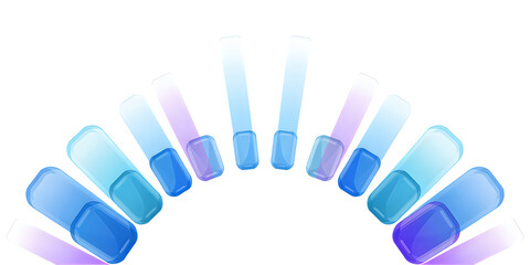 Obraz premium Nail art designs beautiful nail polish colors creative nail art inspiration