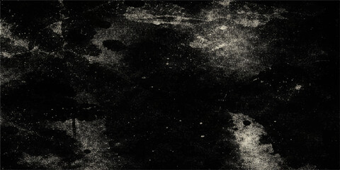 A dark abstract grunge texture background featuring a black and white stormy sky with blue smoke clouds and a bright moon light explosion through the night fog